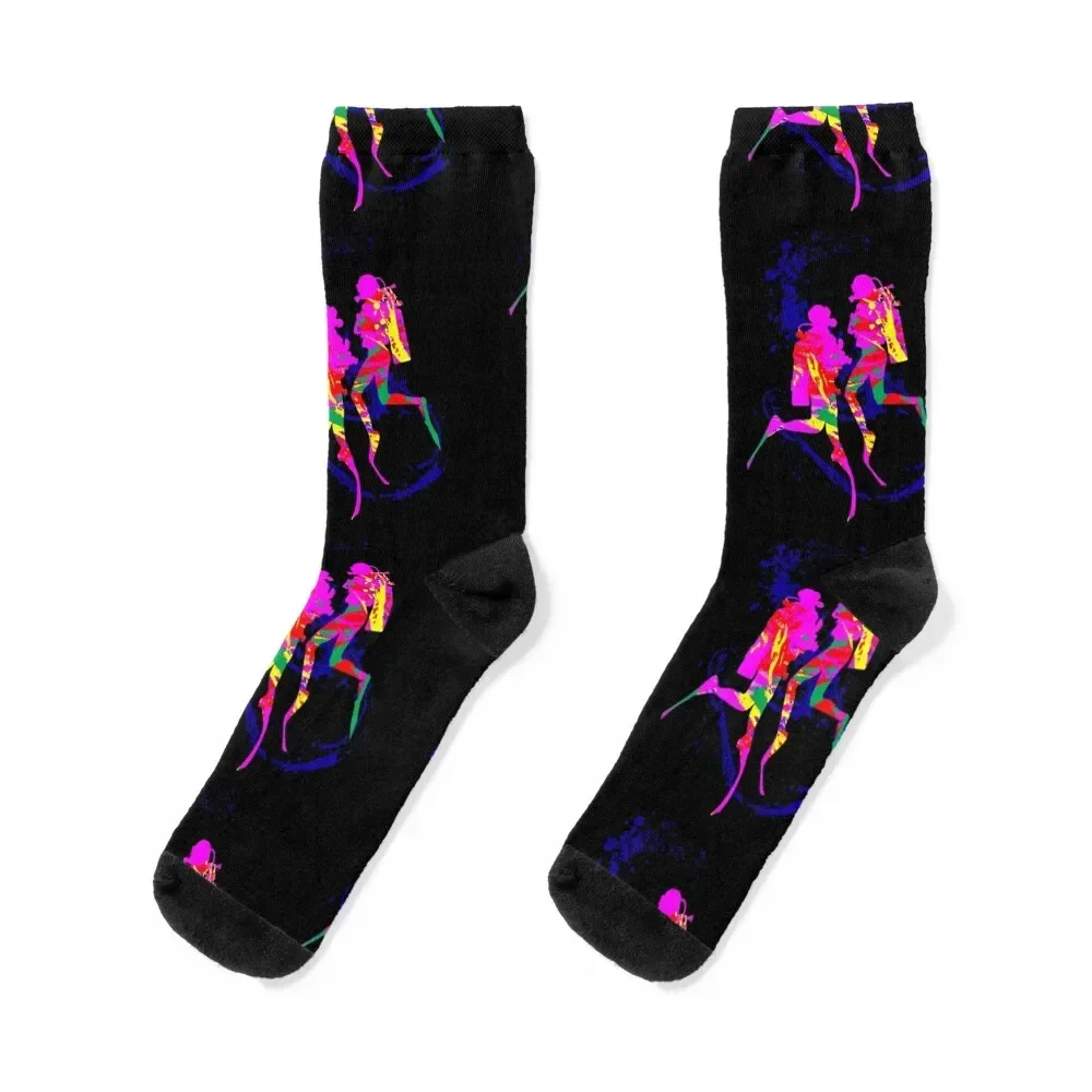

Scuba Diving Socks moving stockings cute cartoon anti slip football Male Socks Women's