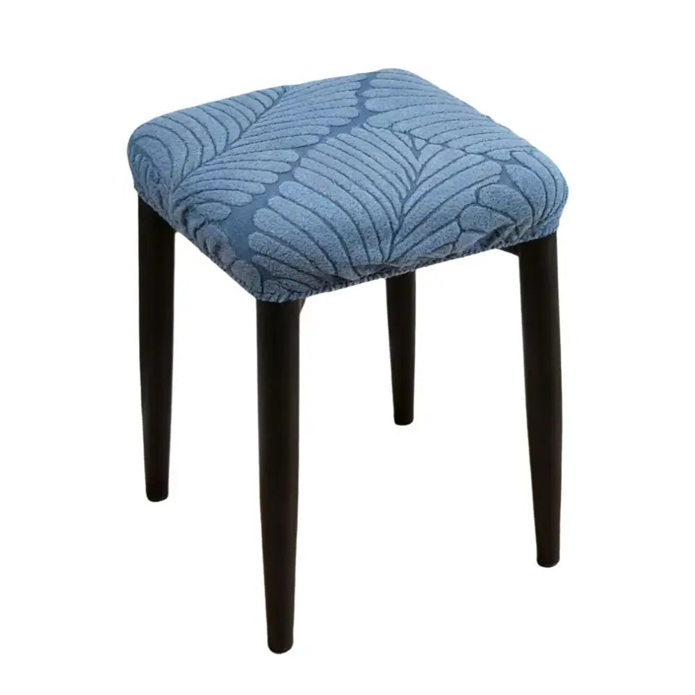 1Pc New Washable Chair Seat Cover Elastic Soft Seat Cushion Covers Removable Square Stool Case Dining Chair