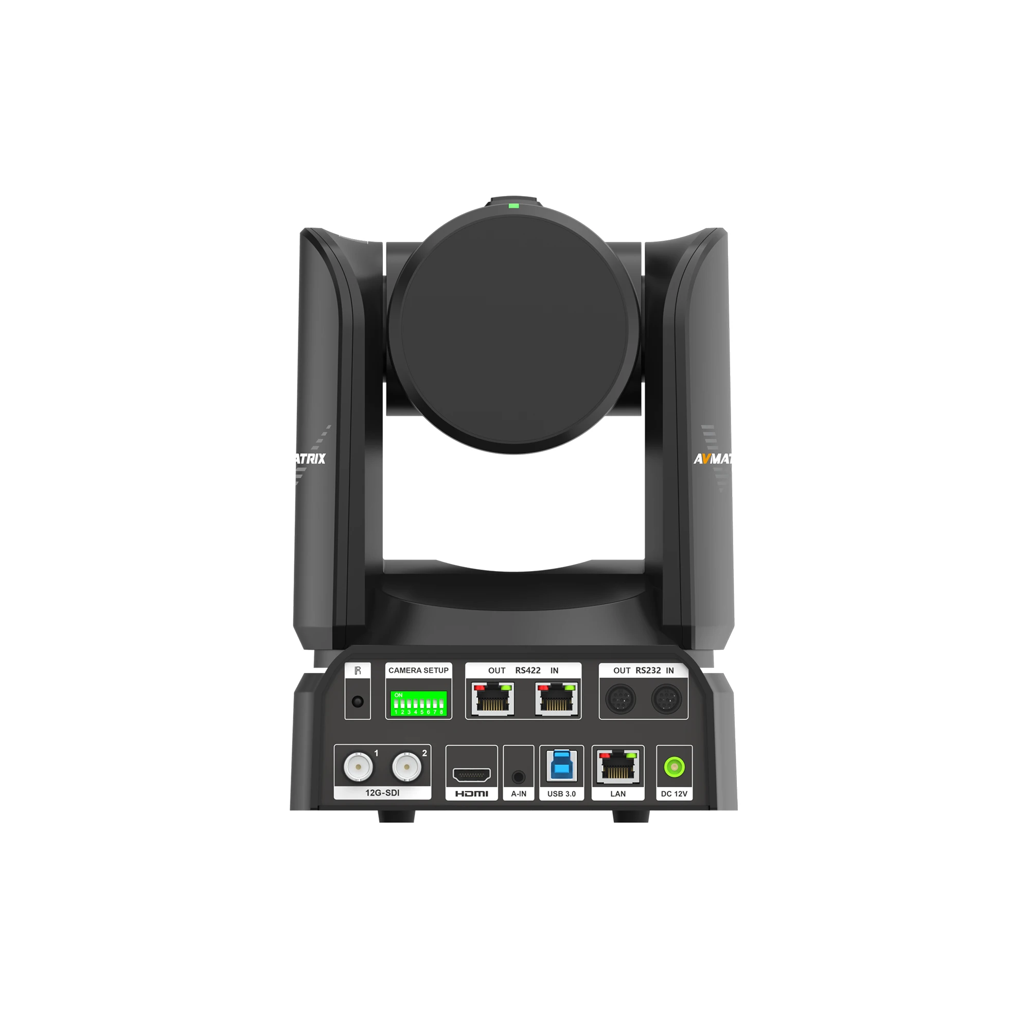 AVMATRIX EAGLE P20 4K Broadcast Dual 12G-SDI HDMI PTZ Camera 20X Optical Zoom Lens with Double Color Tally Light