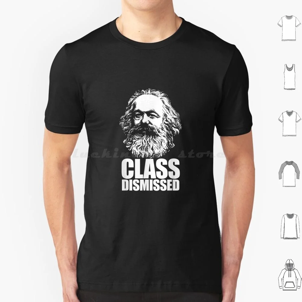 Camiseta divertida de clase comunista, camiseta de talla grande 100% de algodón, comunismo Marx, socialismo, Marx, divertida clase de meme comunista desmencado