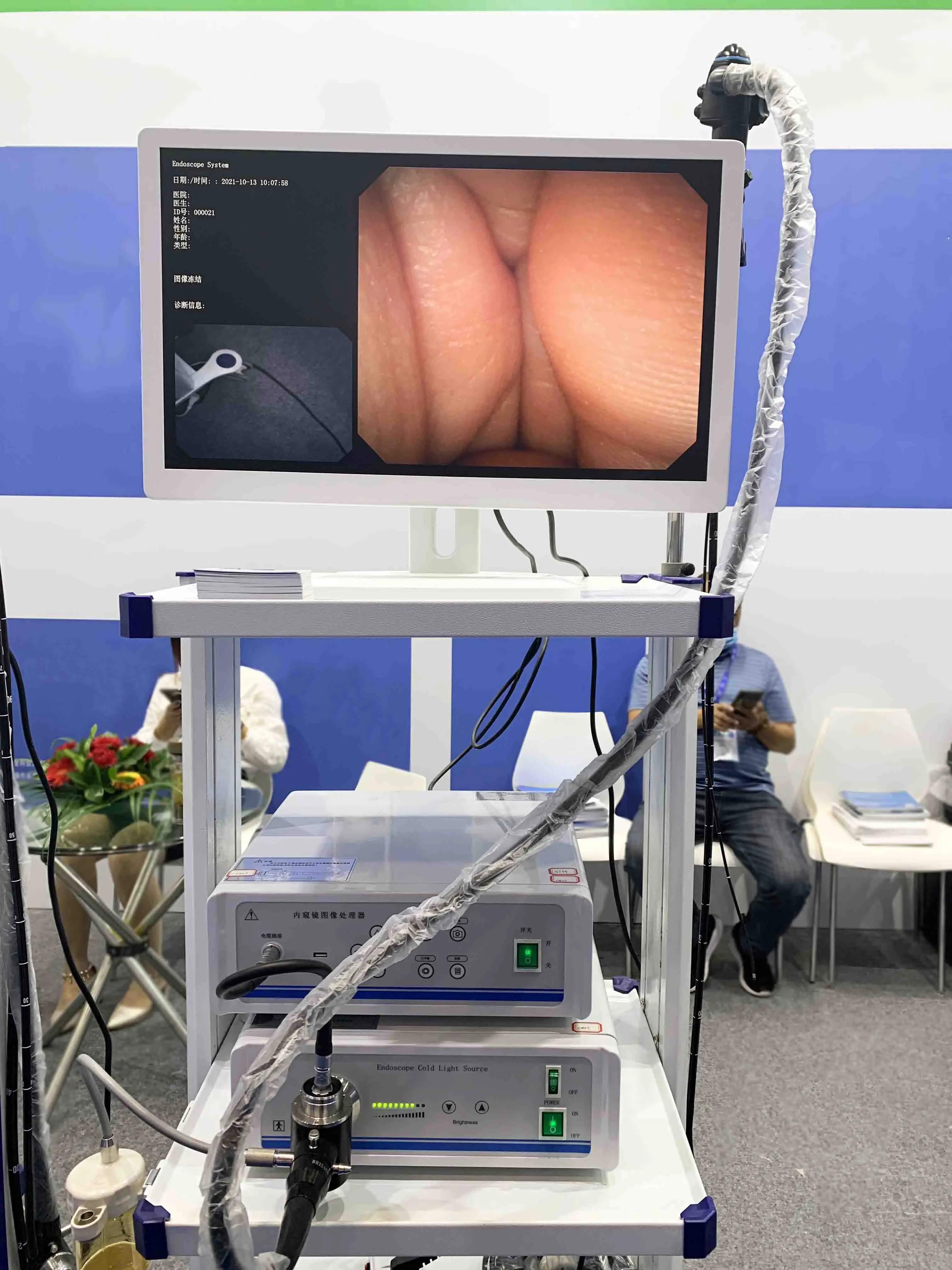 LTEG17 Medical Portable Endoscope Camera, Electronic Flexible Video USB Gastroscope Colonoscope
