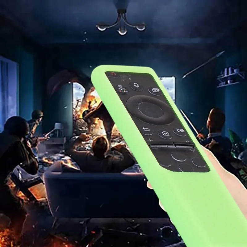 A31T Silicone Protective Case for Solar Remote Control BN59 BN68 TM-1990C TM-2180 Luminous Green