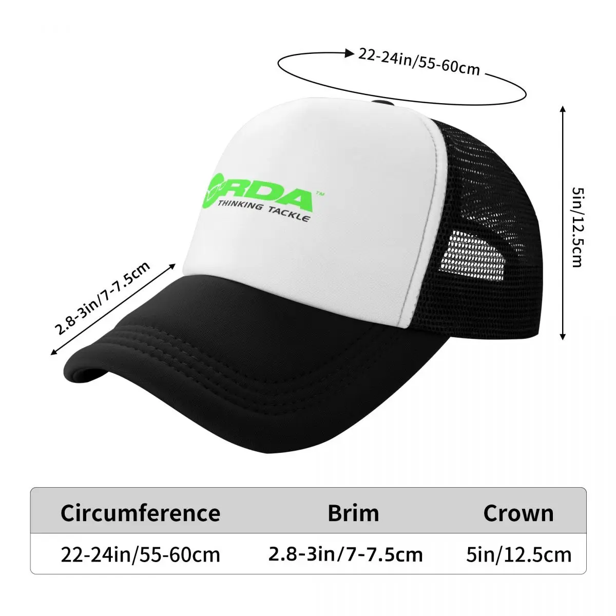 Korda Fishing Logo Cap Fashion Casual Mesh Baseball Caps Adjustable Hat Hip Hop Summer Unisex Baseball Hats Polychromatic