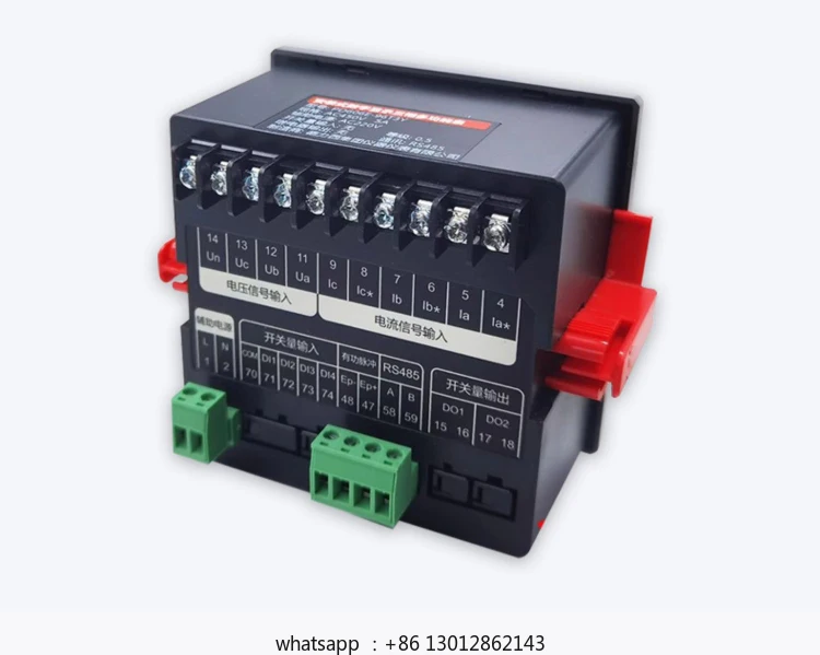 

PD606E liquid crystal current and voltmeter power meter, multi-function meter RS485 communication