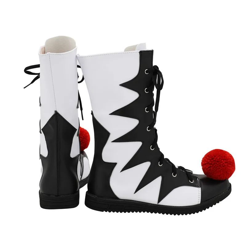 Joker Cosplay Shoes Boots Halloween Anime Costumes Accessory Custom Made For Men Women