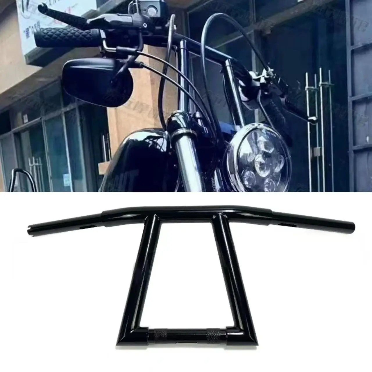 

Motorcycle 1'' To 1-1/4'' Ape Window Handlebars For Harley Sportster XL883 XL1200 X48 883 1200 Handlebar Handle Bar Accessories