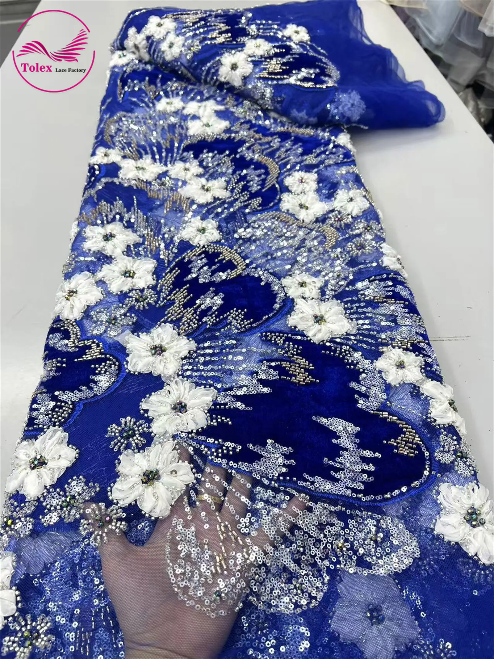 Nowy Projekt Afrykańska Luksus – Velvet Fabric Embroidery recenzja i cena