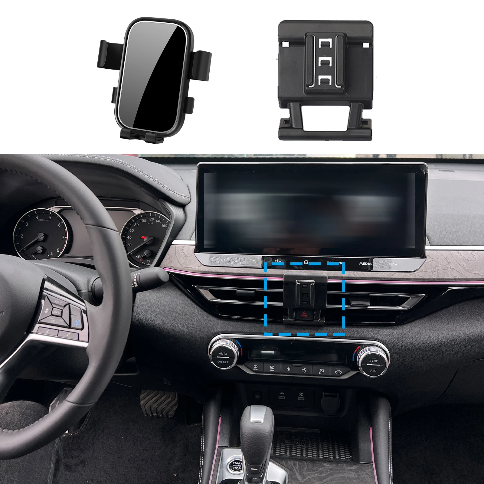 

for Nissan ALTIMA Teana Altima L34 2019 2020 2021 Car Mobile Phone Holder Stand Auto GPS Bracket Navigation Accessories