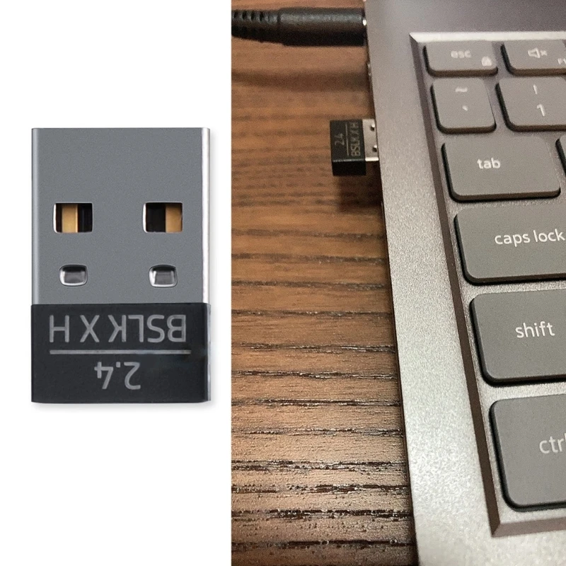 652F 2.4G USB Dongle Receiver for  Basilisk X HyperSpeed Wireless Mouse Keyboard Siginal Receiving Adapter