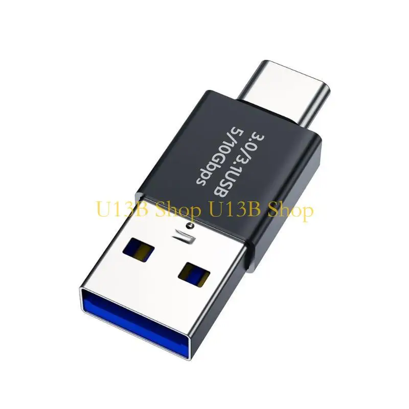 U13B Fast and Syncing Small Type C Female to USB3.0 Male Connectors for Multiple Devices for Listenings Adapter