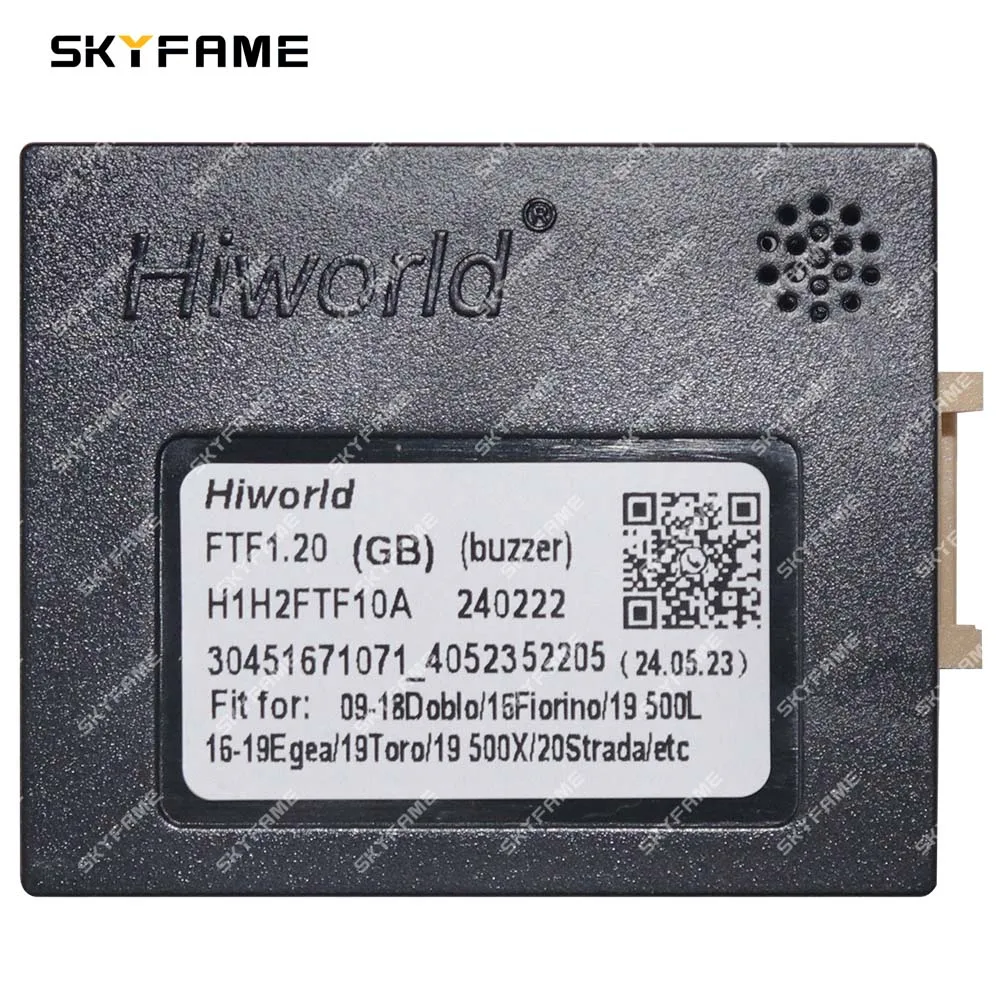 محول تسخير أسلاك السيارة من SKYFAME ، جهاز فك ترميز صندوق كان ، راديو أندرويد ، كابل طاقة لفيات دوكاتو ، دوبلو ، باندا ، فيورينو ، FTF1.20