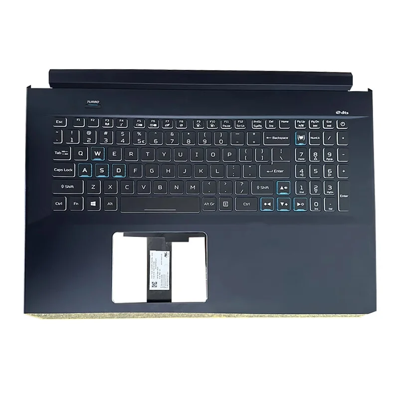 S  NEW Palmrest Blue with Keyboard US for Acer Predator Helios 300 PH317-53