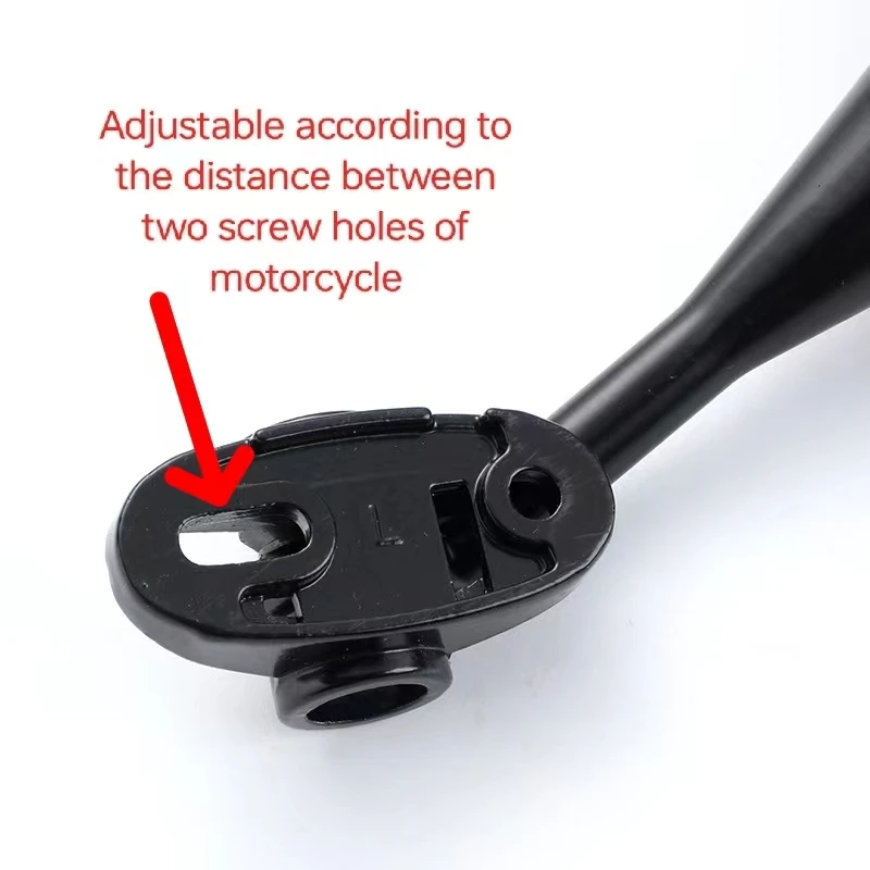 Adjustable Screw Spacing Rearview Mirror for Street Racing Sport Bike Motorcycle Especially for Honda CBR Kawasaki Ninja Series