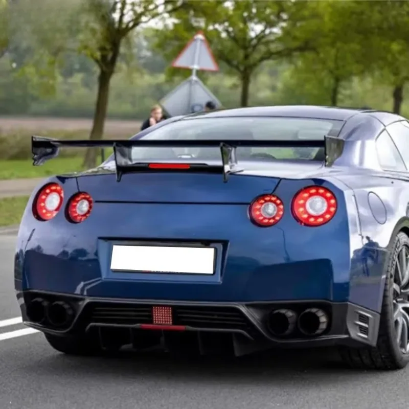 Nismo Style Carbon Fiber Rear Spoiler Wing for GTR35 2008-2019 Rear Trunk Tail Wing Car Body Kit