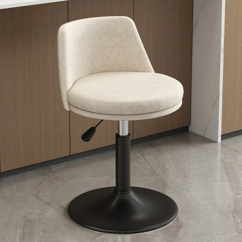 高級調節可能なバーチェア装飾的なスプリング張りのバースツールバーチェアスイベル人間工学に基づいたタブレテスデクラブ家具