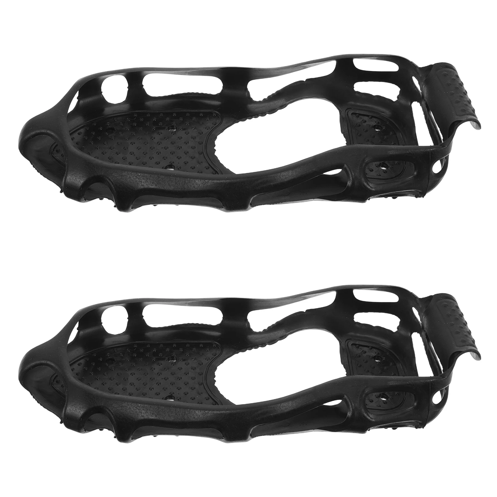 

24-Tooth Ice Cleats For Boots Shoes Anti-Slip Snow Traction Spikes Mountaineering Climbing Hiking Fishing Lightweight Durable