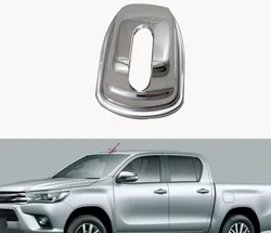 Chrome plated ABS Car Accessories The antenna cover Trim For Toyota Hilux Revo 2015 2016 2017 2018 2019 2020