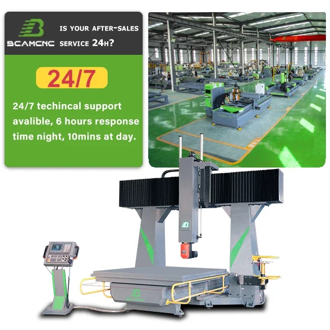 High power automatic tool changer 1325 wood foam plastic aluminum stone granite cnc 5 axis milling  router machine for sale