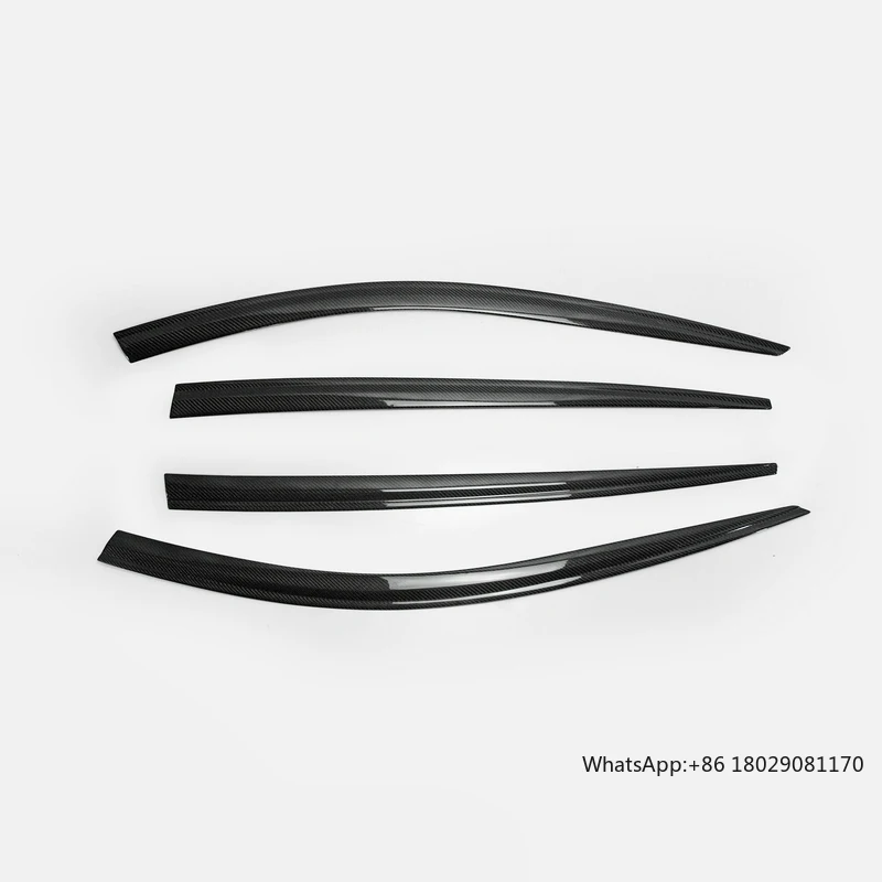 For Kia Stinger 2017 Carbon Fiber Wind Visor Deflector (USA Warehouse Including Shipping )