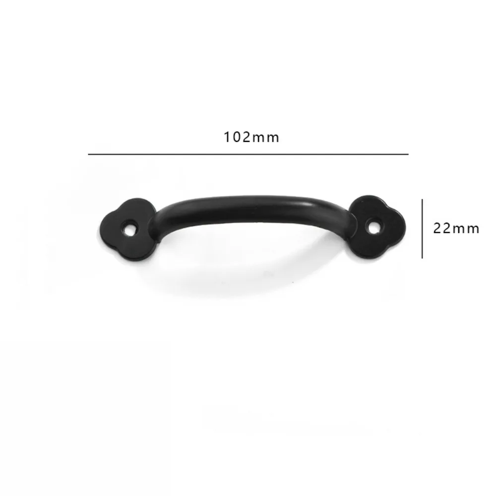 Bronze Arched Cabinet Door Handles Antique Chinese Style Wardrobe Door Handle Simplicity Luxury Furniture Handles