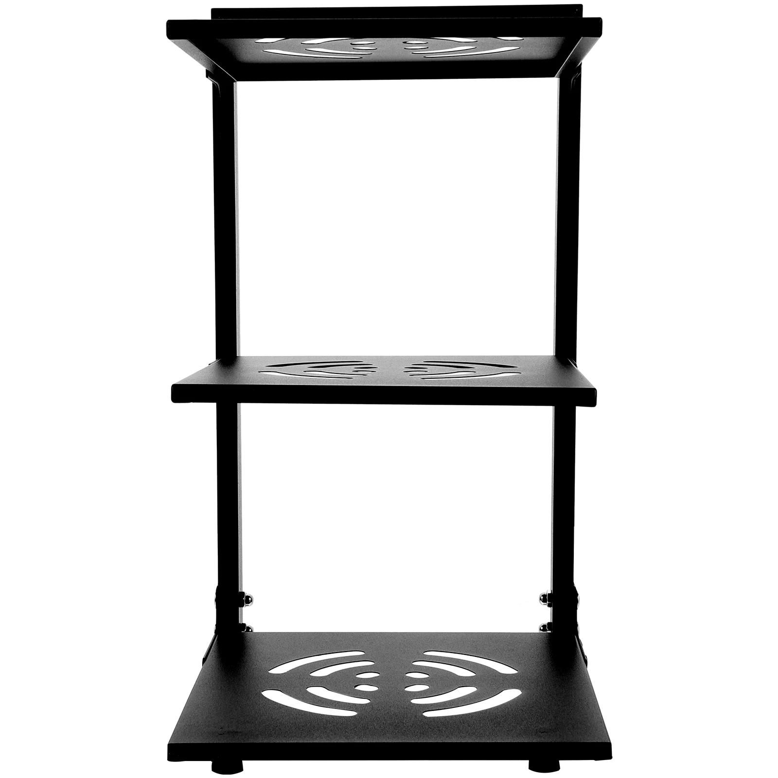 

Adjustable 3-Tier Pot Storage Rack For Cabinet Under Sink Heavy Duty Cookware Organizer Multi-Purpose Kitchen Spice Bathroom