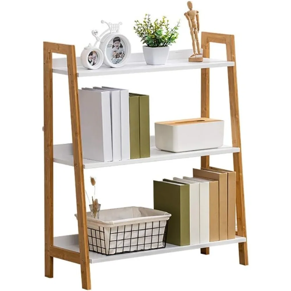 

Indoor Shelf Garden 3-Tier Plant Stand Bamboo Flower Shelves Plant Rack Display 70cm