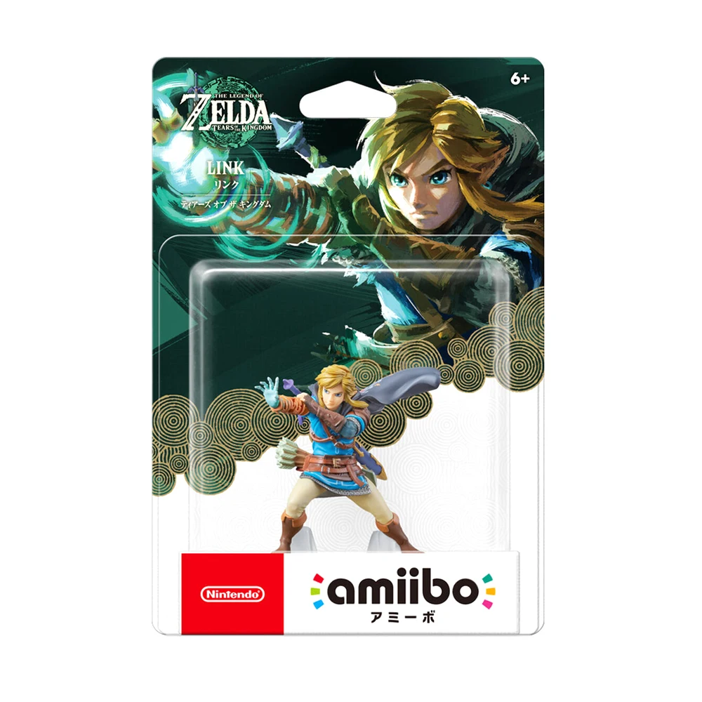 Ссылка на Nintendo Switch Amiibo-легенда о Зельде: Оригинальная фигурка Kingdom, Азиатская версия региона, бесплатный магазин ARTSWIFT