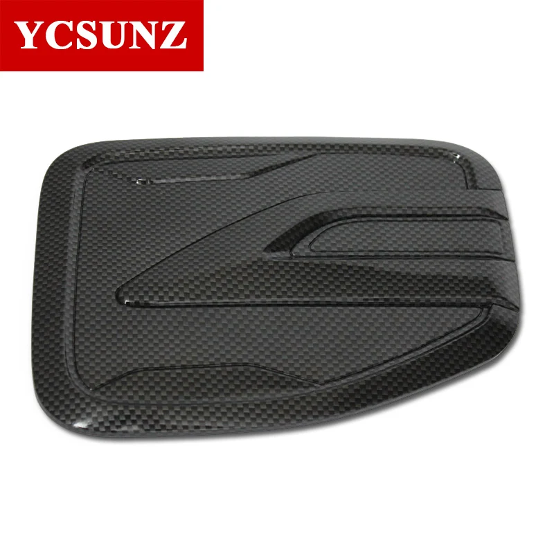 Carbon Fiber Gas Tank Cover For Ford Ranger Wildtrak T6 T7 T8 2012-2019 2020 2021 Double Cabin Car Accessories