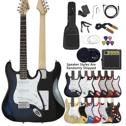 IRIN ST Electric Guitar 6 Strings 24 Frets Electric Guitar Stringed Instruments With Bag Speaker Tuner Capo Strap Pick Accessory