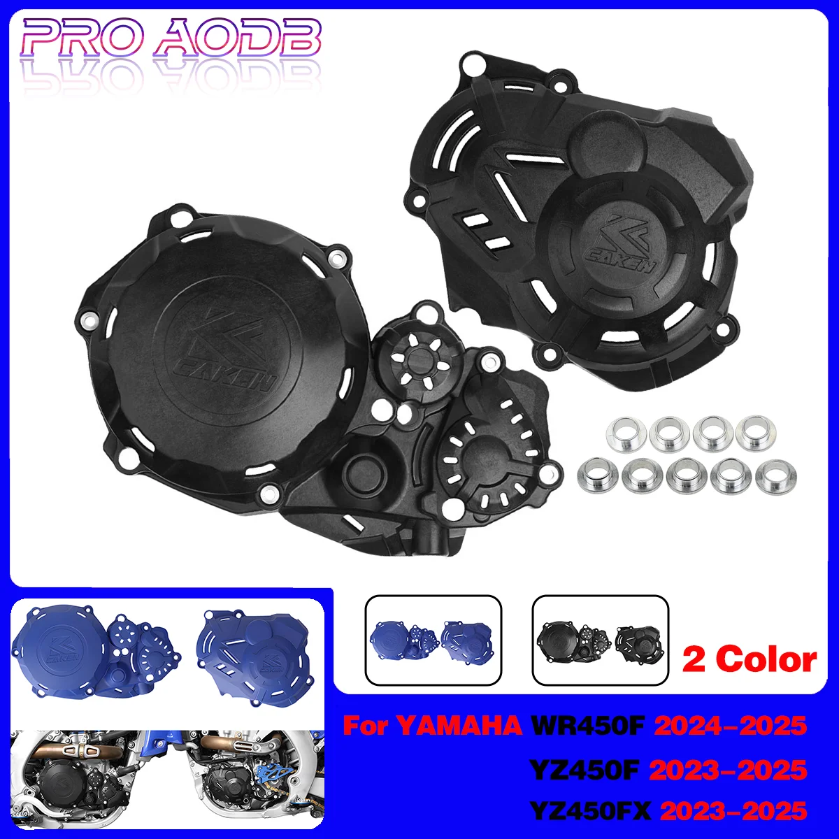 

New Motorcycle Clutch Water pump Ignition Protective cover For Yamaha WR450F YZ450F 450FX WR YZ 450F WRF YZF 450 2023 2024 2025