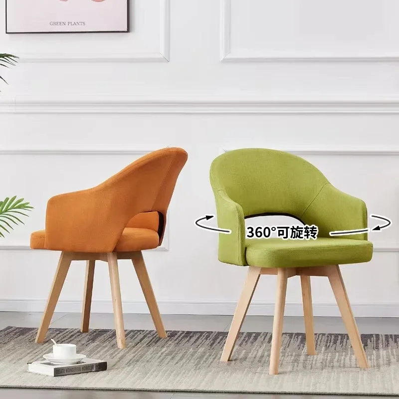 الشمال خشب متين الطعام كرسي المنزلية الحديثة بسيطة الكبار أريكة واحدة كرسي الكمبيوتر الخلفي مقهى مكتب كرسي دروبشيبينغ