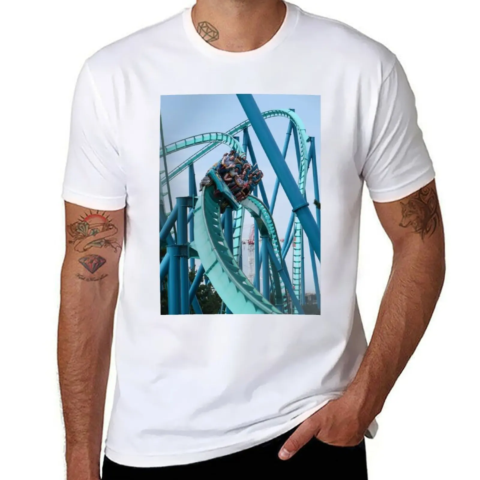 

Canada’s Wonderland T-Shirt cotton tshirt 100% t shirts for man graphic vintage T-Shirt