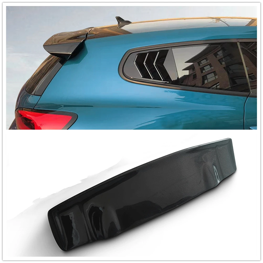 Rear Roof Spoiler Wing For Volkswagen VW Scirocco MK3 R Facelift 2014-2017 Carbon Fiber Tail Gate Trunk Window Trim Lip Splitter