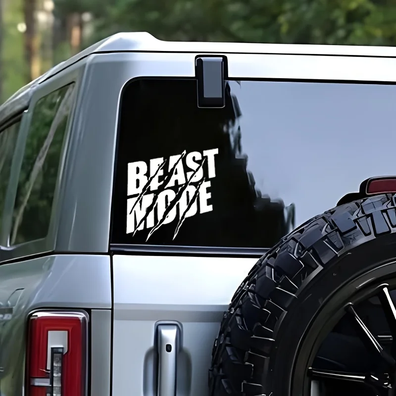 

Наклейки на окна - Декоративные наклейки в стиле Wild Style с следами от когтей, нерегулярные формы для автомобилей и мотоциклов, наклейки Beast Mode Sharp Claw