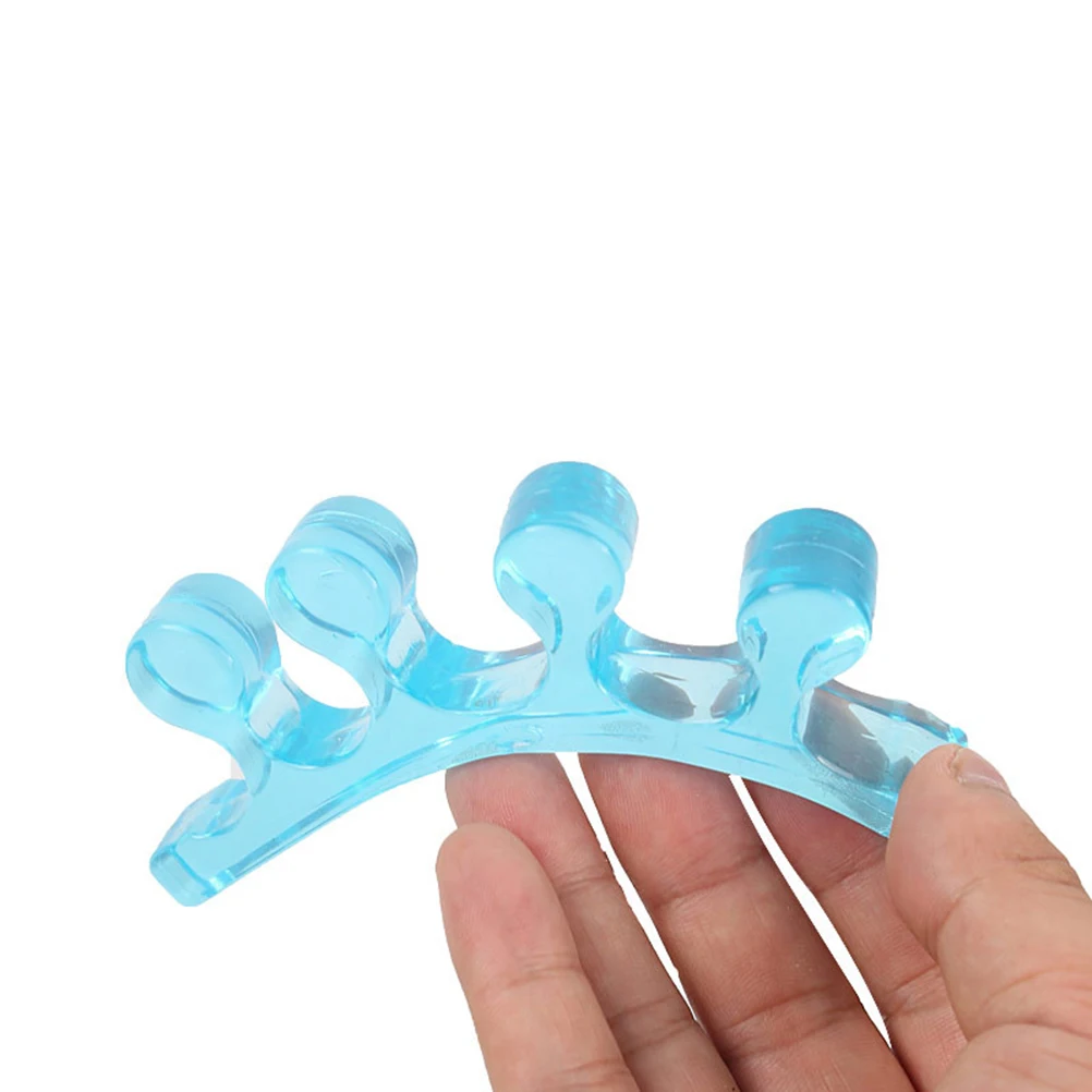 

1 Pair SEBS Toe Separator Beetle-crusher Corrector Outer Appliance Hallux Adjuster for Hammer Bunions and Crooked Toes