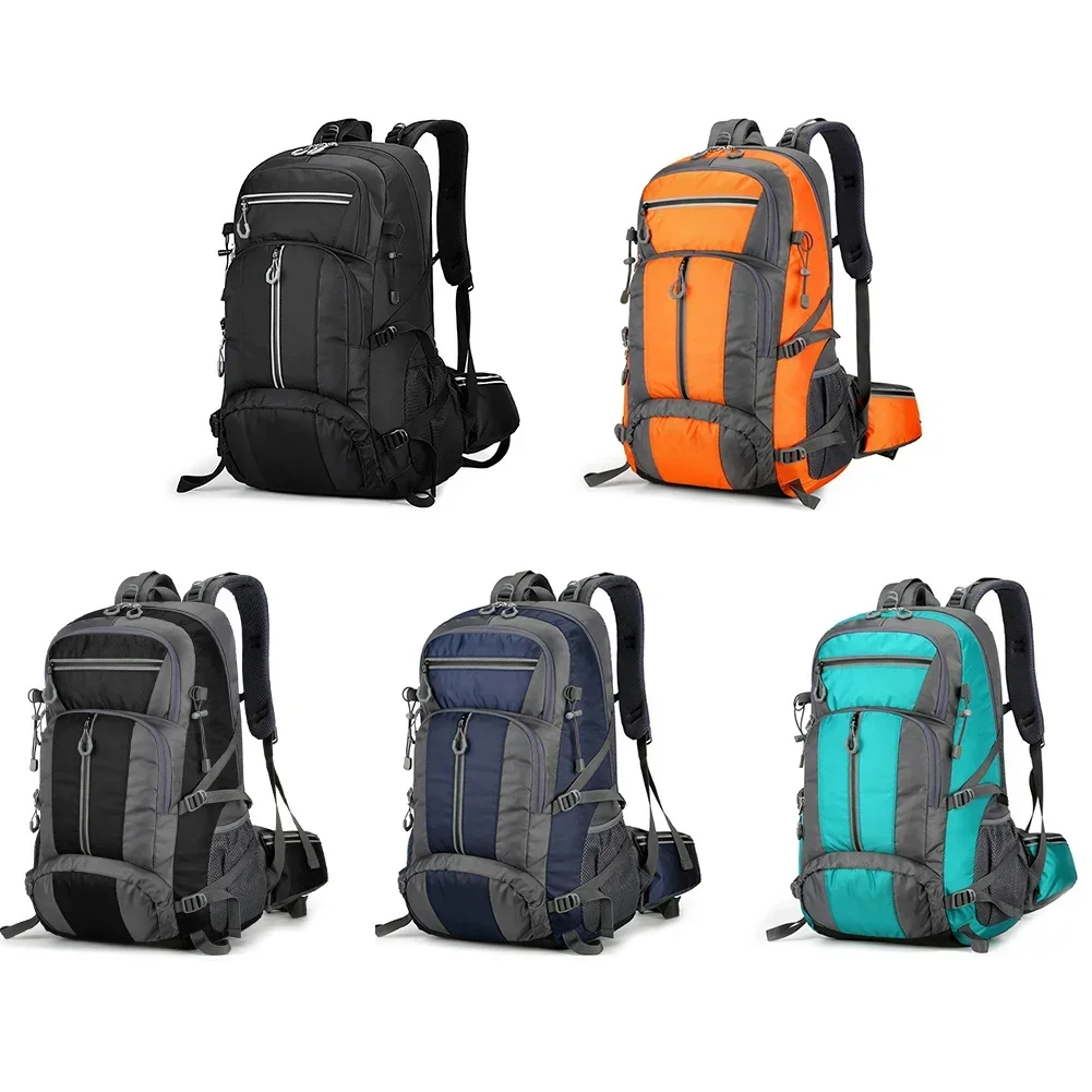 50L Outdoor Hiking Backpack Waterproof Large Capacity Cycling Reflective Sport Backpack Outdoor Sports 2024 New In