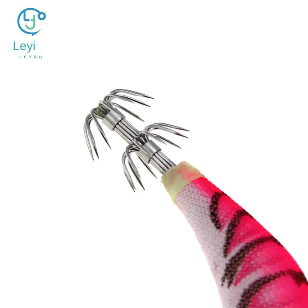 Señuelos de pesca – Jigs calamar, pulpo y camarón realista - imagen 4