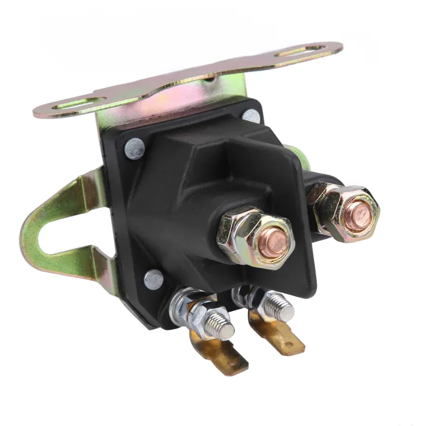 4-pole Starter Solenoid Relay fit for BRIGGS STRATTON Motorboat Lawn Mower 1pcs