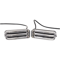 E-bike Turn Signal Light 12V Aluminum Alloy Yellow/Blue Dual Color Lighting Taillights Electric Bicycle Lamp Replace Accessories