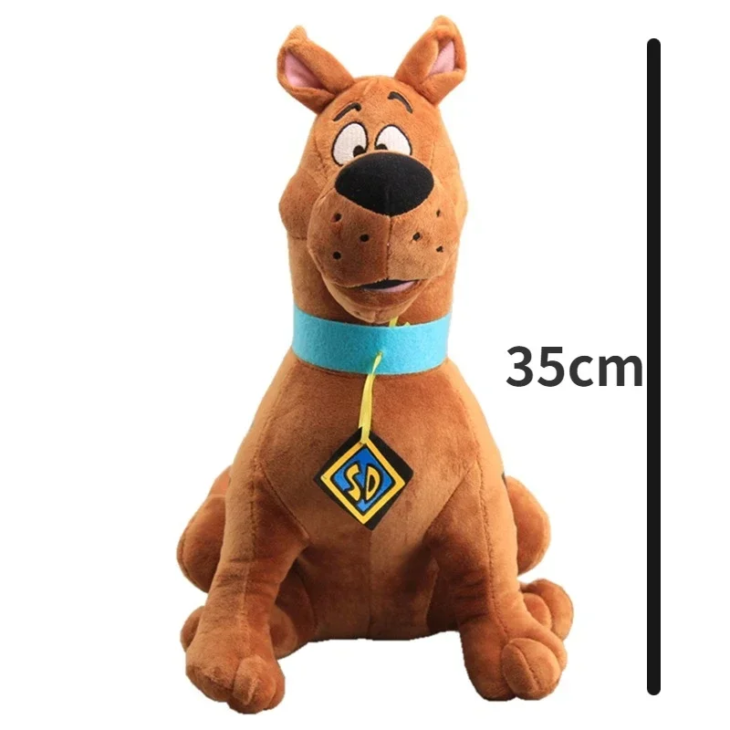 

New European and American Sitting Posture Scooby-Doo Loyal Guard Brave Dog Doll Children's Plush Toys Birthday Gifts