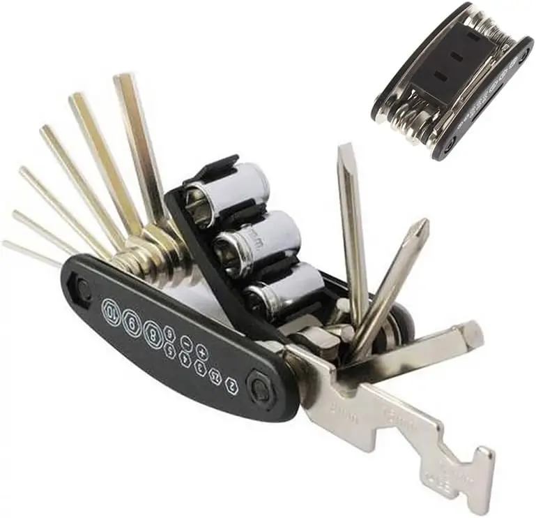 

Bicycle Repair Tools Kit, Bike Accessories, Multi Tool Set , Portable Mountain Road BikeTire Auto Tool Set