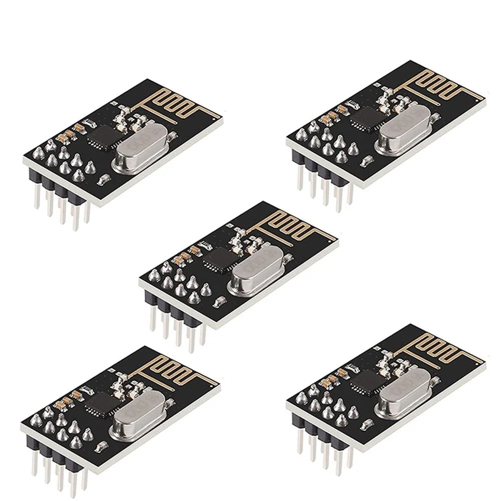 XZG 1-10PCS NRF24L01 2.4GHz 2Mbit/s Wireless Data Transmission RF Transceiver Module Board 1.9-3.6V For Arduino DIY