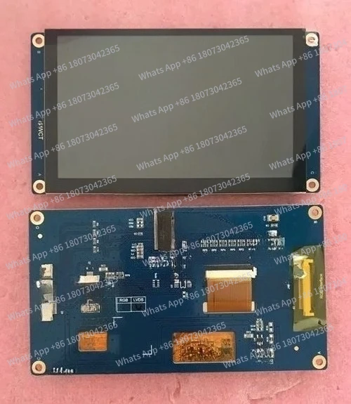 

5,0-дюймовый 262K 40-контактный TFT LCD-экран с емкостным сенсорным экраном GT911 и платой адаптера, интерфейс RGB/LVDS, разрешение 800(RGB)*480, интерфейс I2C
