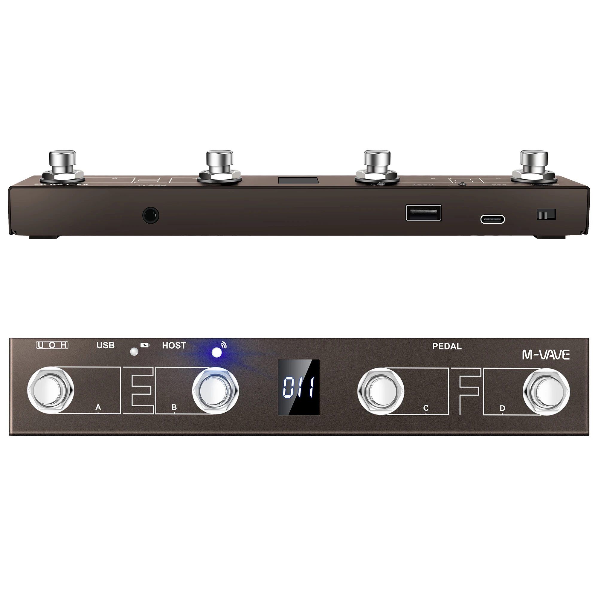 M-vave Chocolate Plus Programmable MIDI Controller 4 Buttons