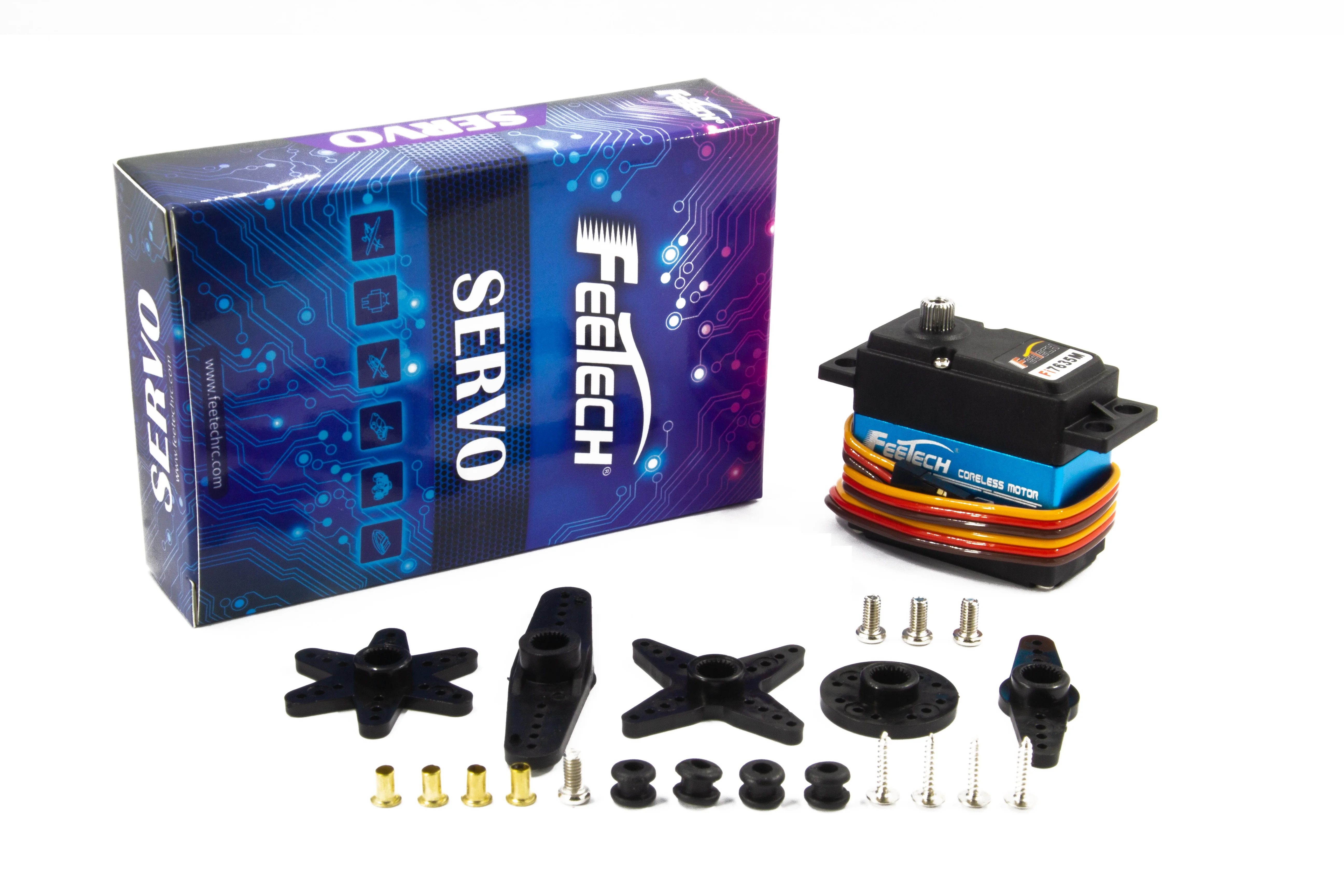 High Performance 30kg HV Coreless Servo Motors Large Torque High Speed Digital Metal Gear for RC Airplane Hobby Car Robot