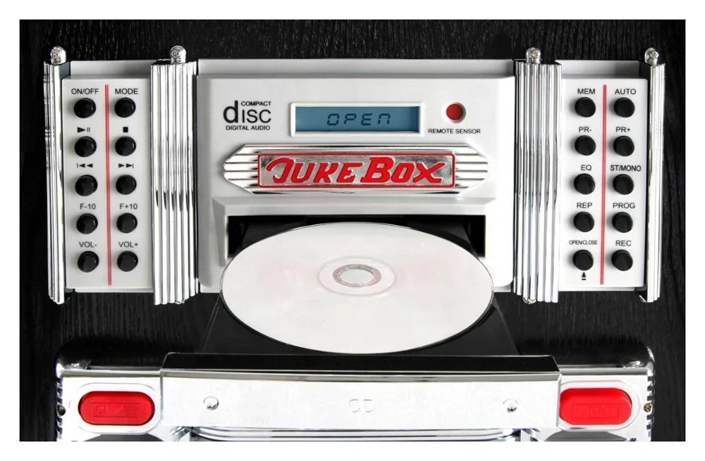 Retro Landing full-size CD vinyl jukebox