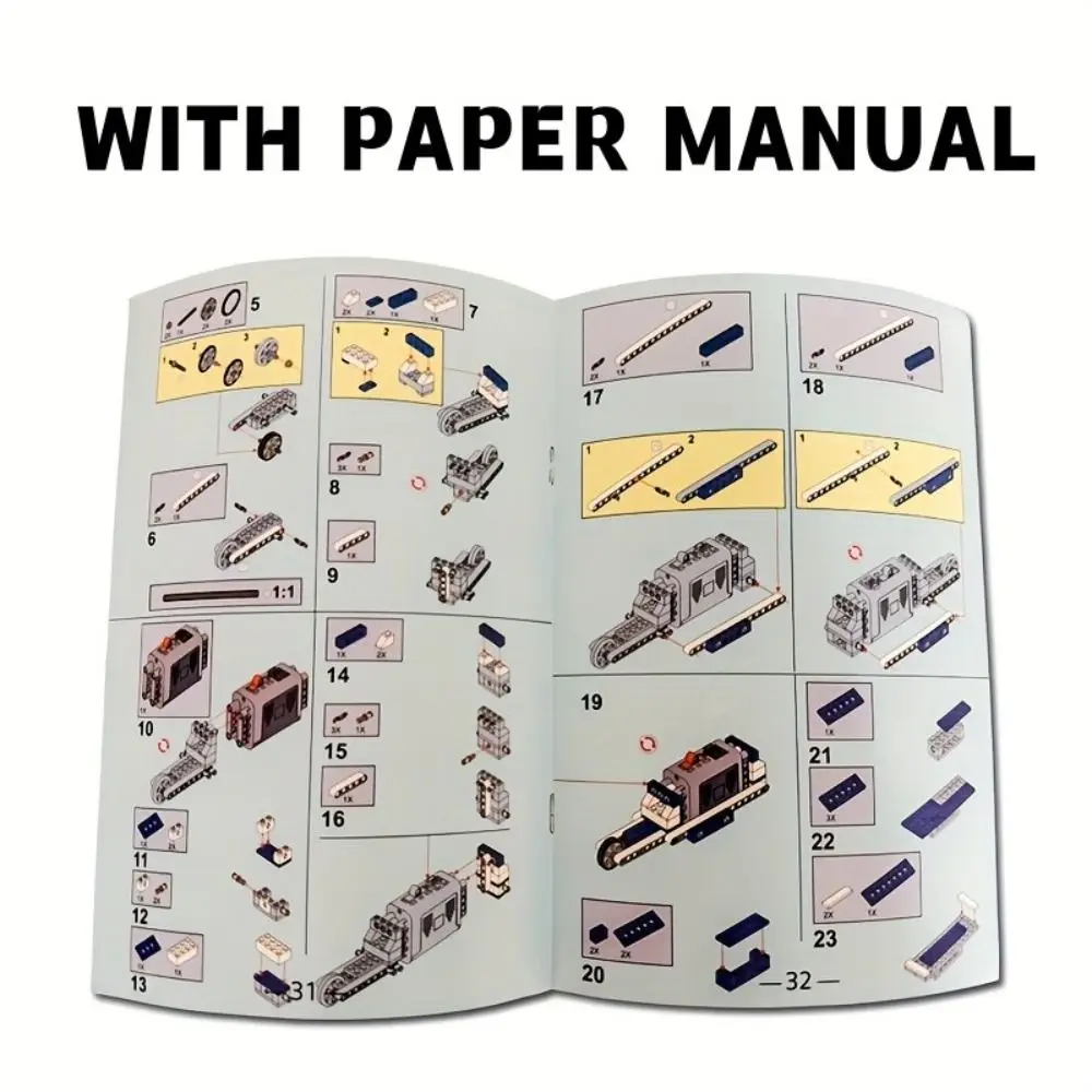 396PCS 7 forme diverse Erector Set Stelo Parti tecniche Multi tecnologia Building Blocks Modello Motore di energia elettrica