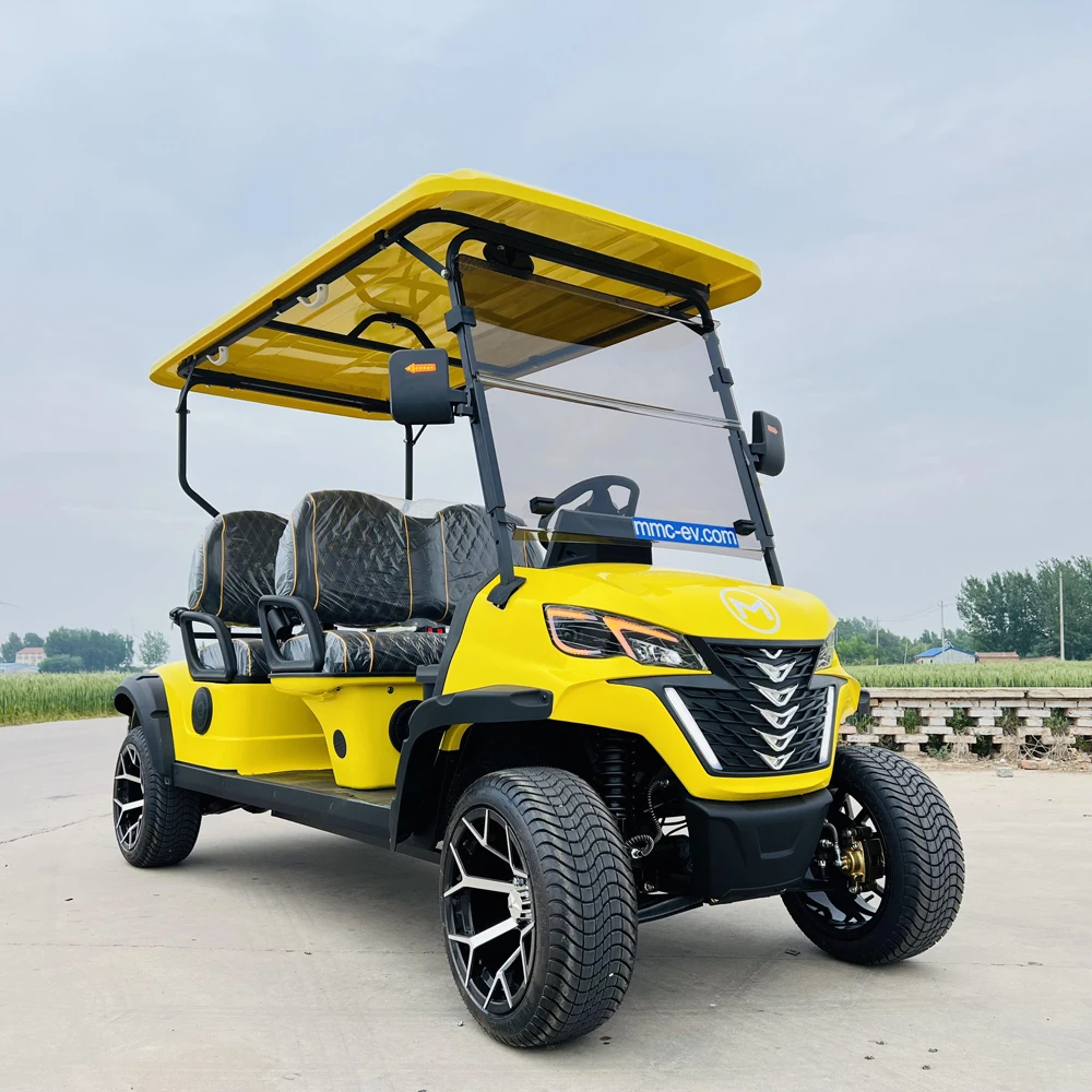 Customizable electric golf cart, new 48V60V72V lithium battery, 5 kW motor, equipped with solar panels, handcart golf cart