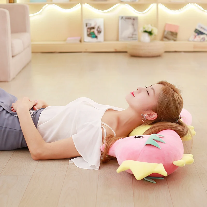 50/90/120cm Kreskówkowy Pluszowy Konik Morski z Bawełny Puchowej Królowa Pluszaki Marzycielska Tęcza Do Spania Przytulanka Poduszka do Otulania Wypchana Lalka