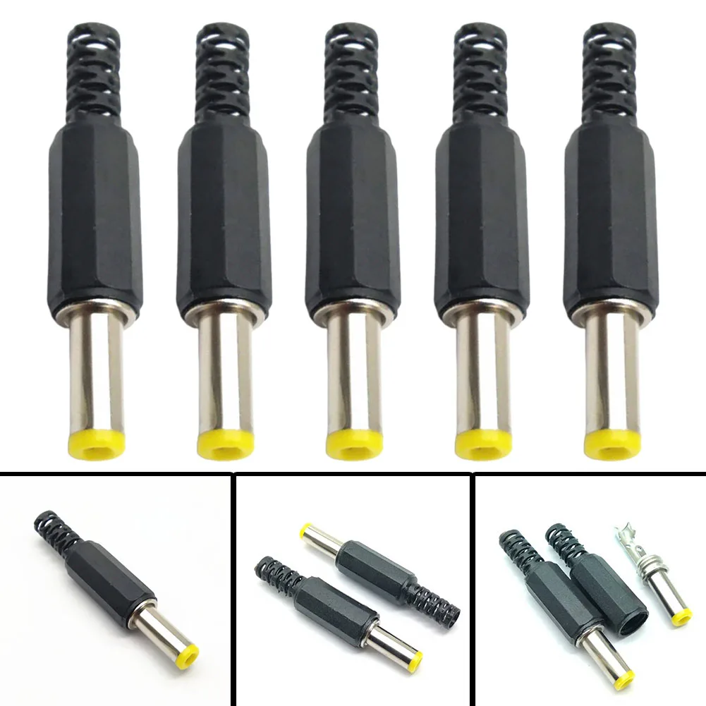 Business Industrial DC Male Head Terminal Blocks Security Cameras Yellow Sound Fork 5 Replacement   Business Industrial